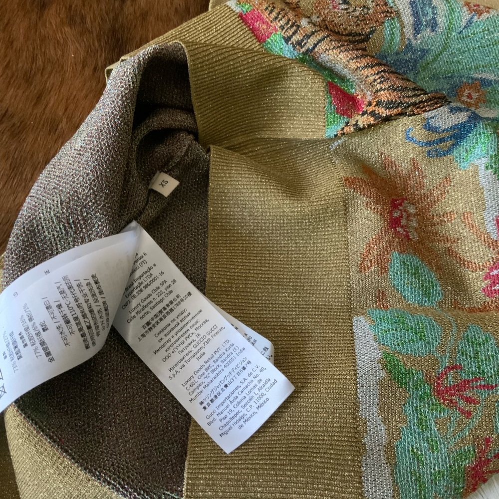 Gucci Tiger Jacquard Vest - Picture 9 of 11